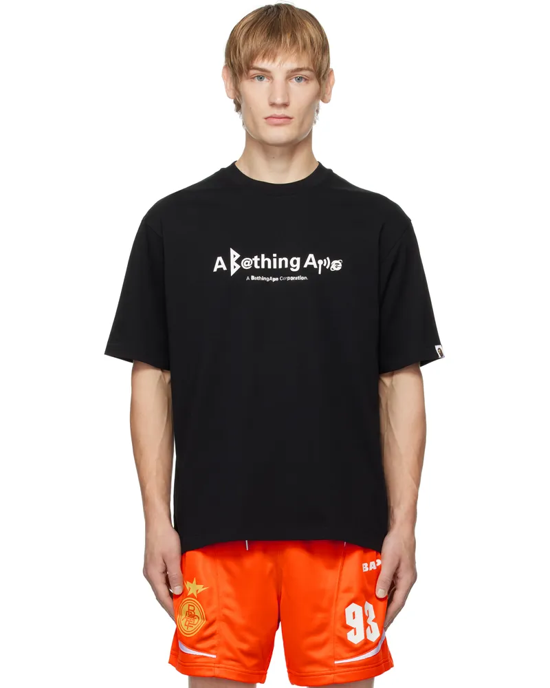 BAPE Black Symbol Logo T-shirt Black