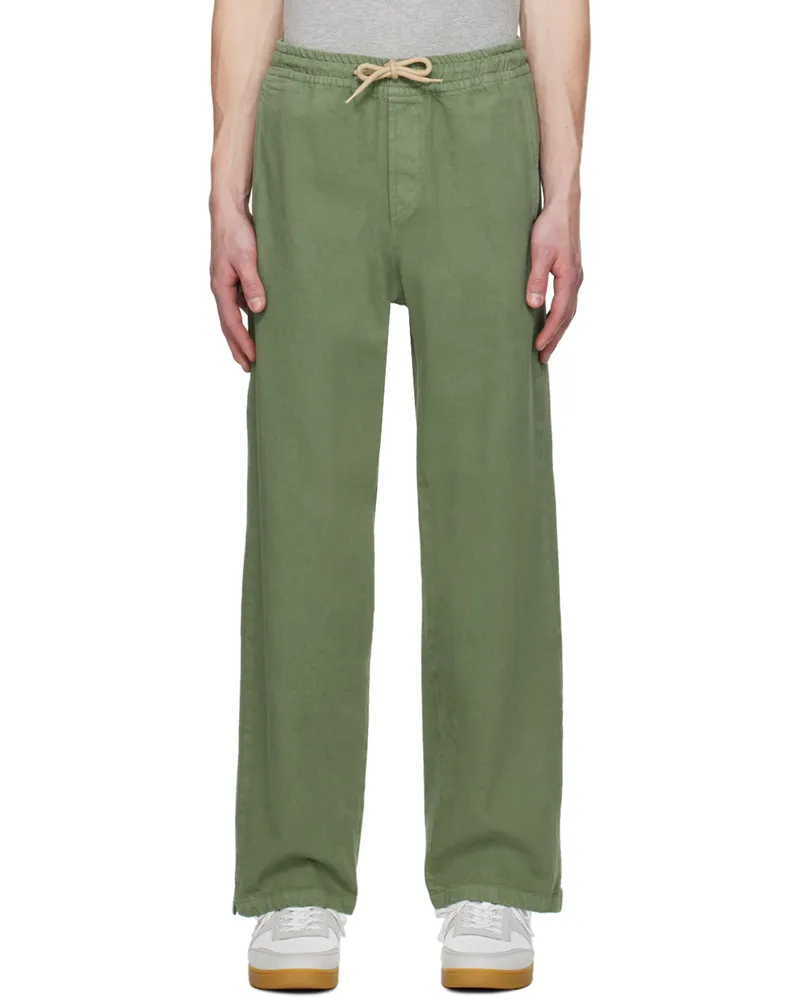 A.P.C. Green Vincent Trousers Kai