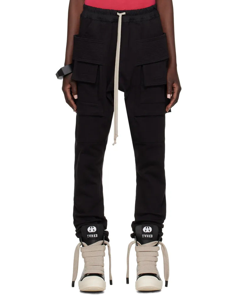 Rick Owens SSENSE Exclusive Black KEMBRA PFAHLER Edition Creatch Trousers 911