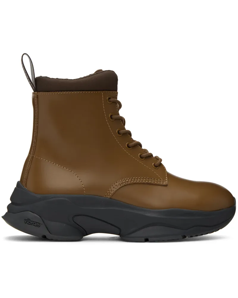 Undercover Tan Polished Boots Biege