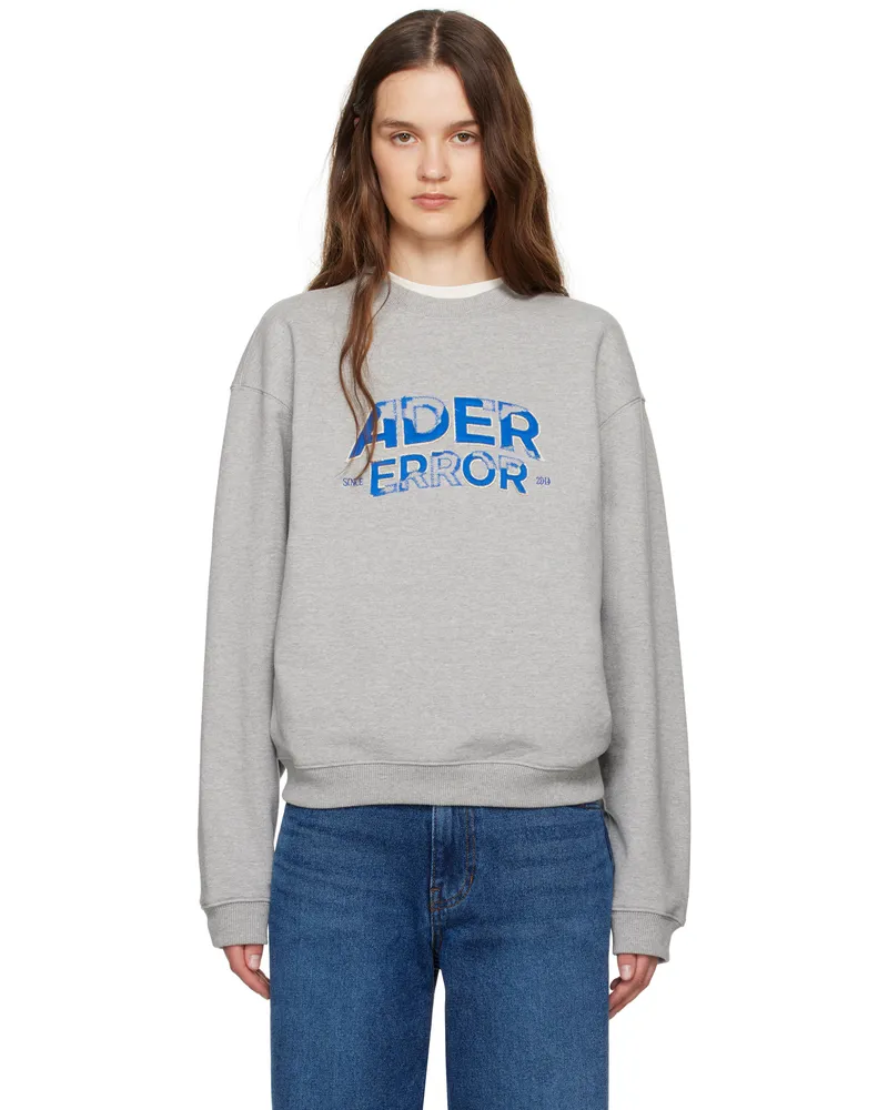 Adererror Gray Edca Product. 45 Sweatshirt Gray