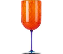 Orange Carretto Red Wine Glass