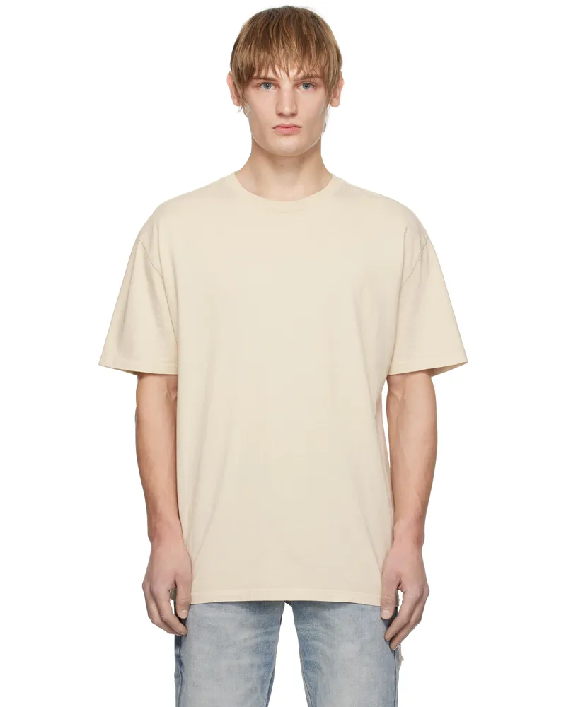ksubi Beige 4 X 4 Biggie T-shirt Tan