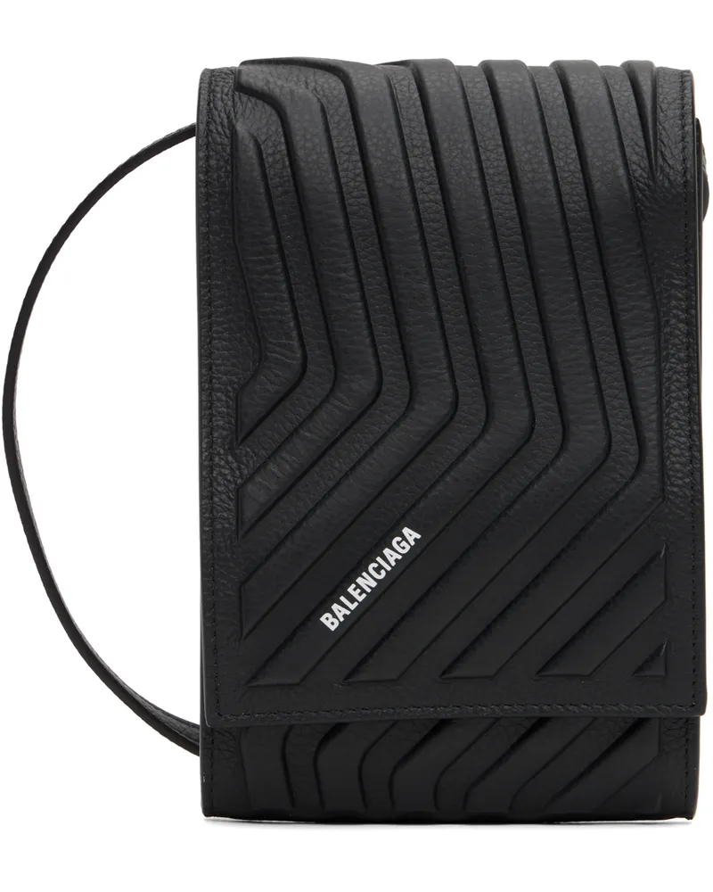 Balenciaga Black Car Phone Holder Bag bei MyBestBrands shoppen