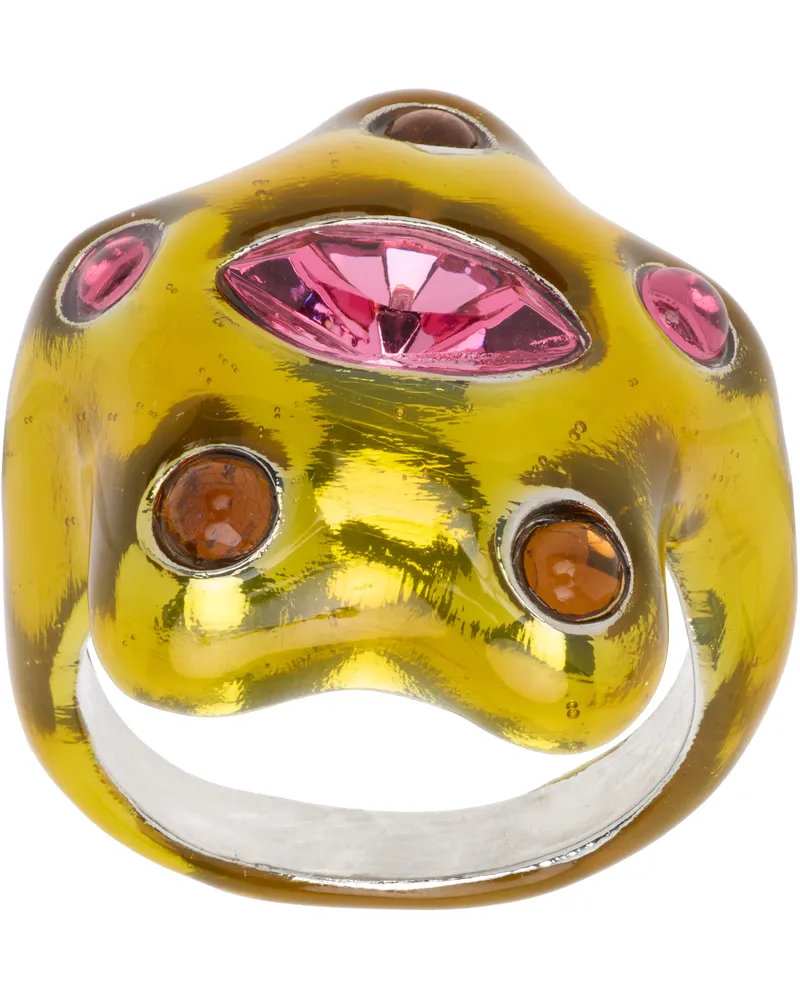 Collina Strada Demi Starlette Ring Lemon