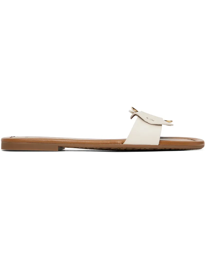 See by Chloé White & Brown Chany Sandals 101