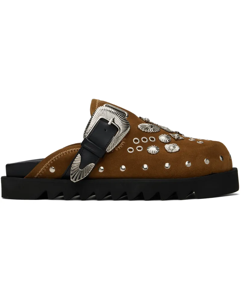 Toga SSENSE Exclusive Tan Loafers Khaki