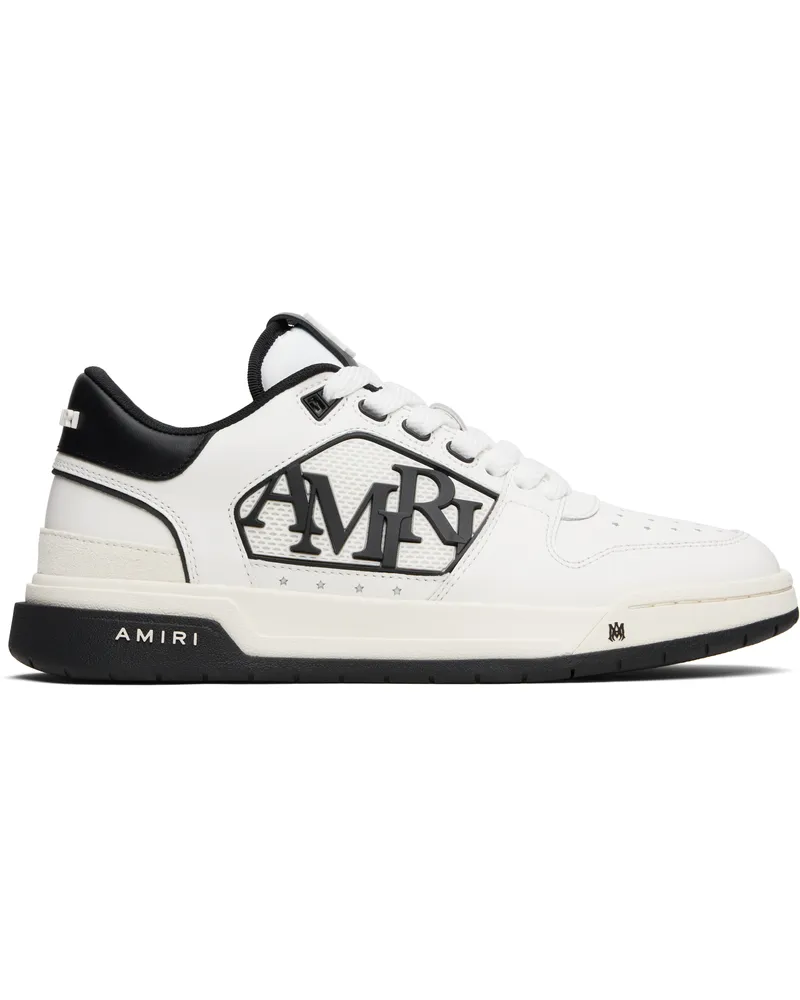 Amiri White & Black Classic Low Sneakers White