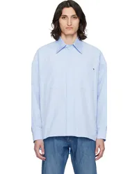 A.P.C. Blue Natacha Ramsay-Levi Edition Warvol Shirt Iaa