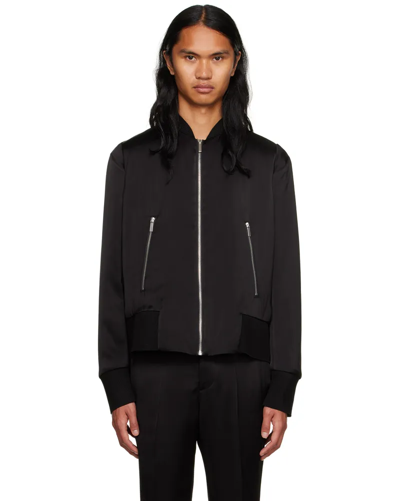 Sapio Black Nº 36 Bomber Jacket Black