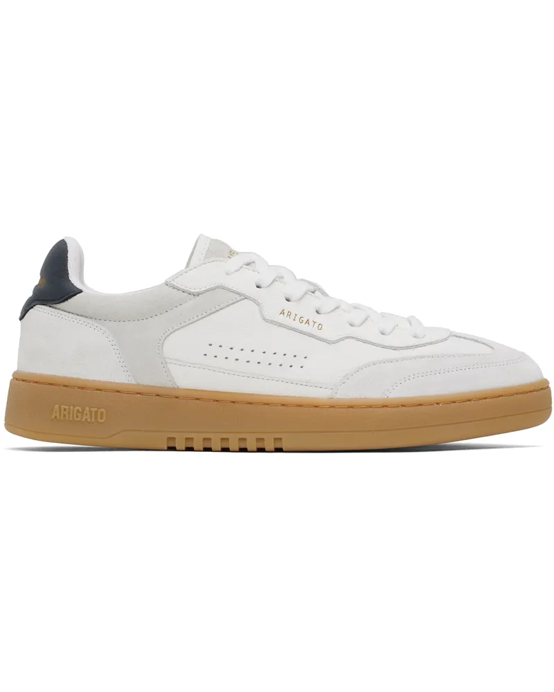 Axel Arigato White & Gray Dice T-Toe Sneakers White