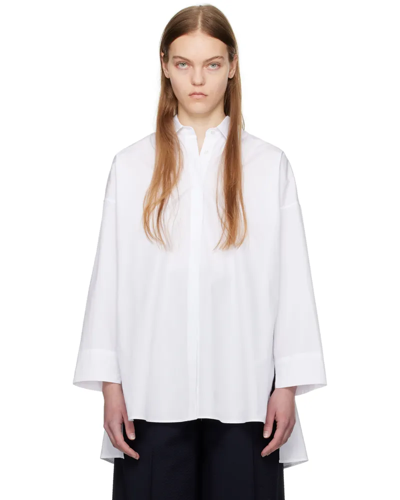 Max Mara White Belt Shirt 1