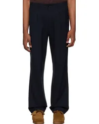 nanamica Navy Club Trousers N