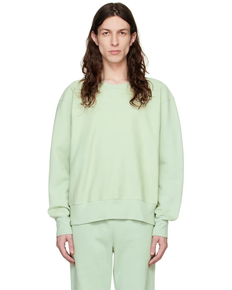 LES TIEN Green Heavyweight Sweatshirt Mint