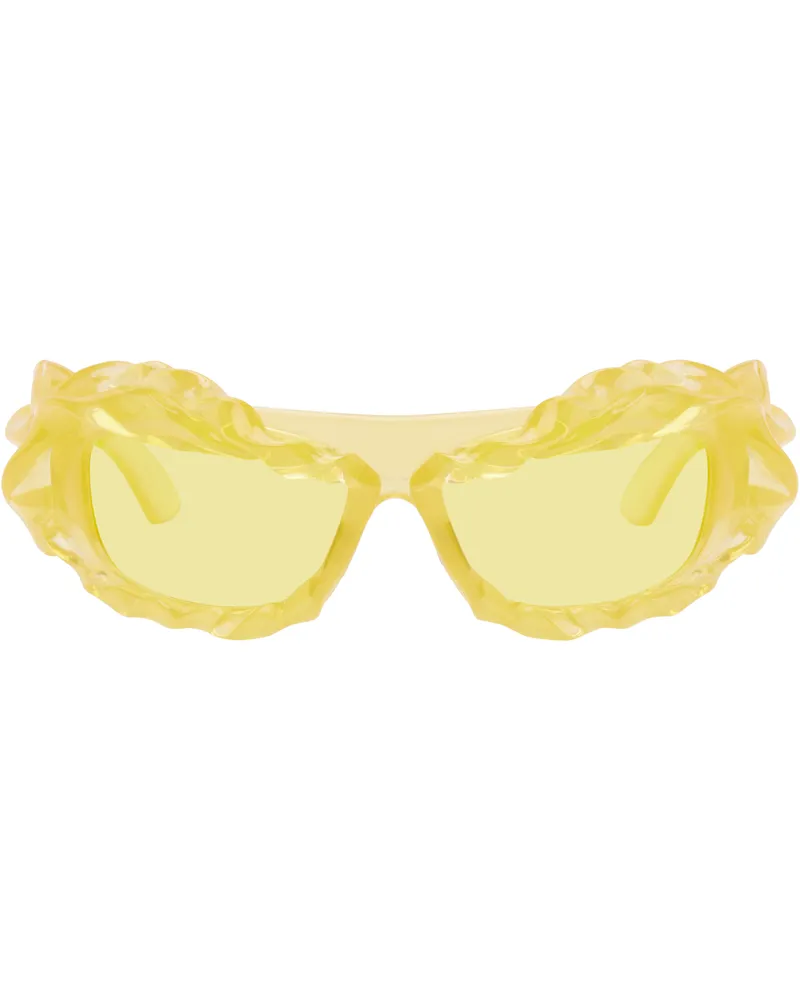 OTTOLINGER Orange Twisted Sunglasses Orange