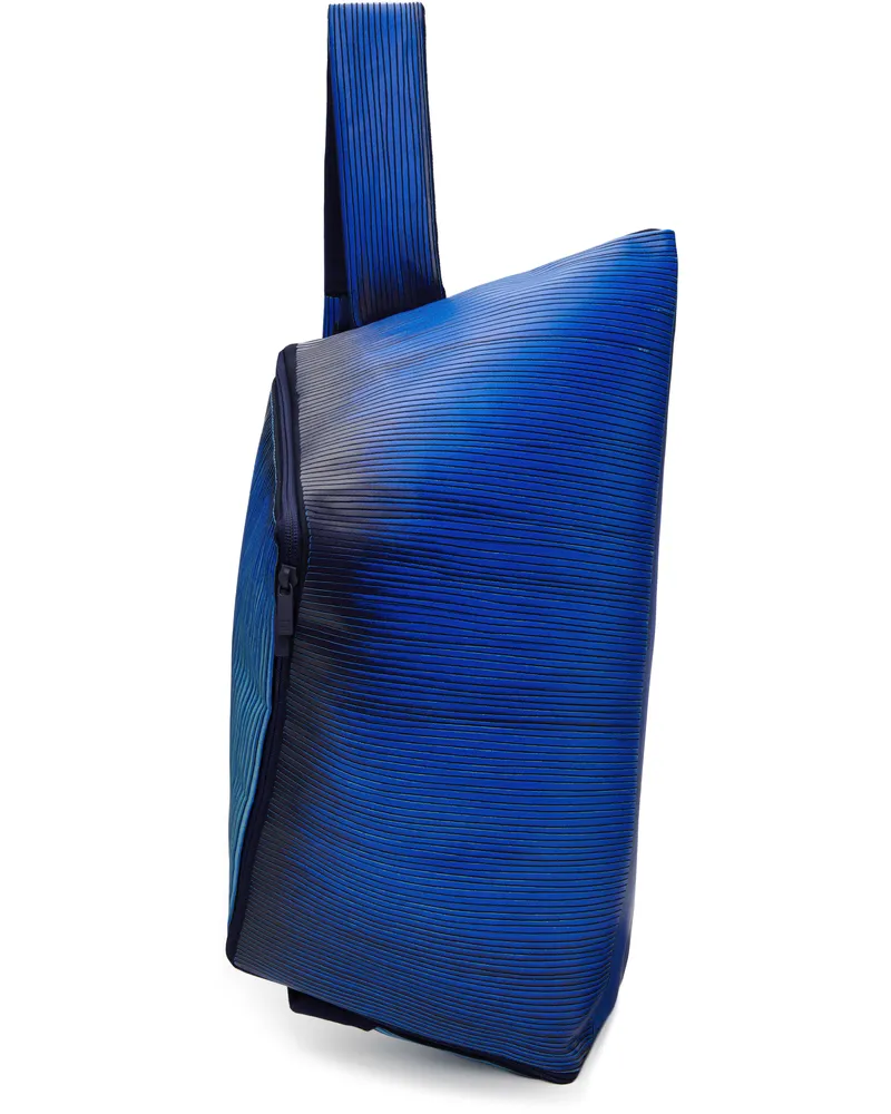 Issey Miyake Blue Ronan Bouroullec Edition RB_All Over Layer Print Bag 72-blue