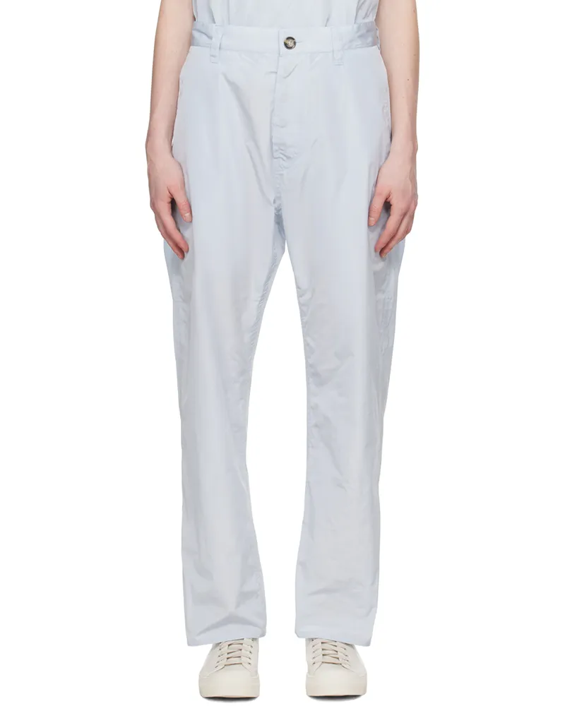 Sofie D'Hoore Blue Padova Slim Fit Trousers Ice