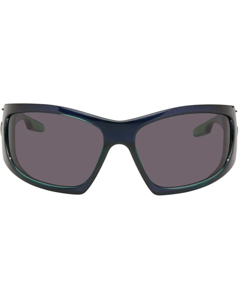 Givenchy Green & Blue Giv Cut Sunglasses Light