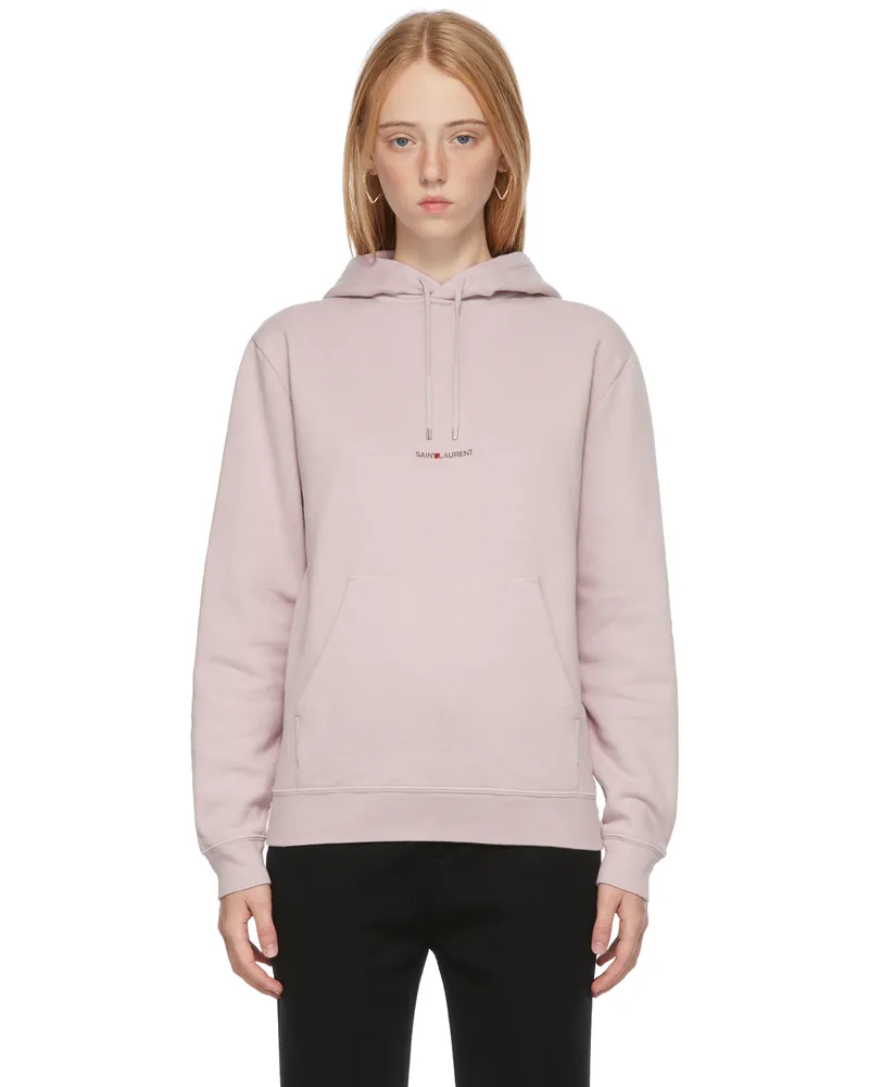 Saint Laurent Purple Rive Gauche Hoodie 5349