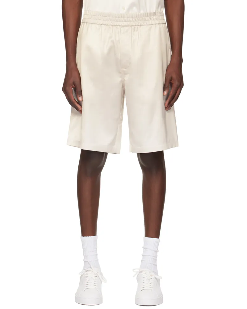 Axel Arigato Beige Pitch Shorts Pale