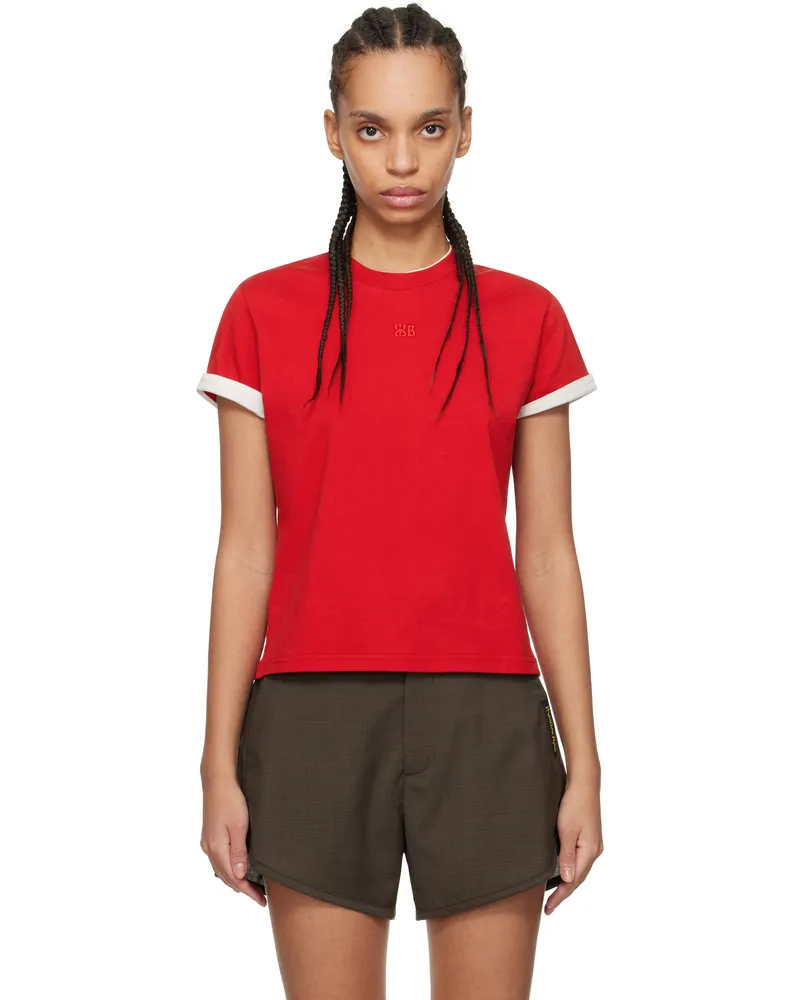 Wales Bonner Red Horizon T-shirt Red