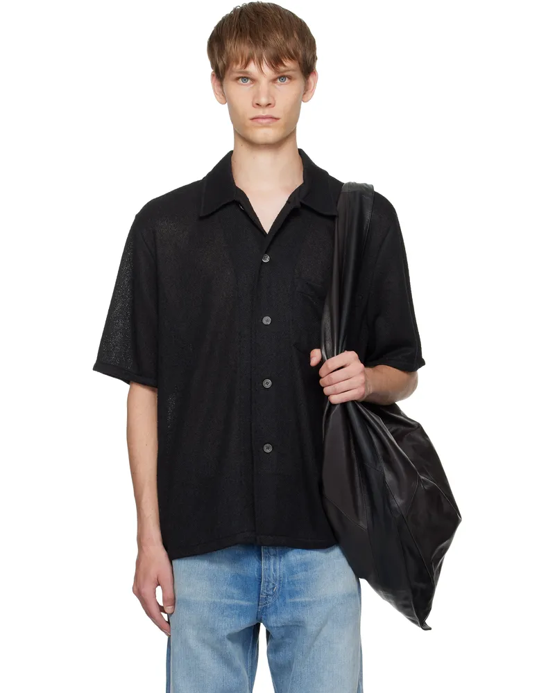 Our Legacy Black Box Shortsleeve Shirt Black