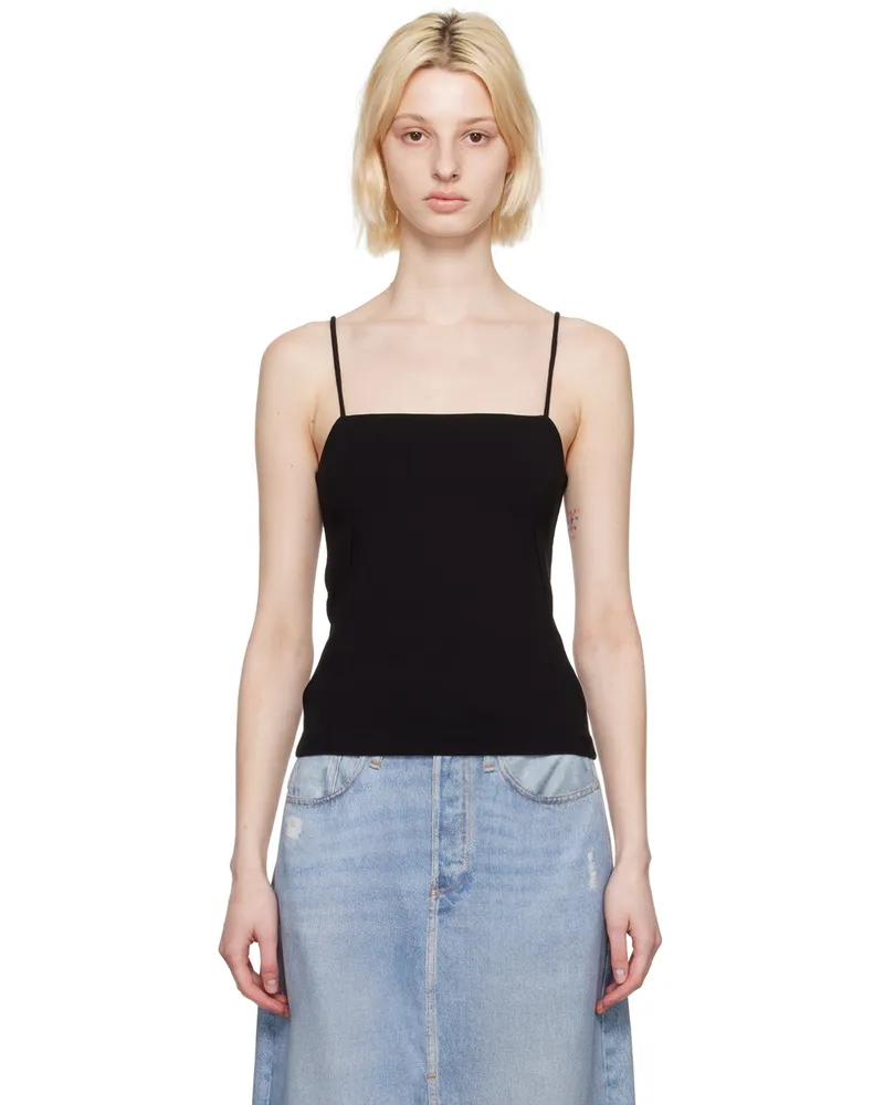 Rag & Bone Black Irina Tank Top Black