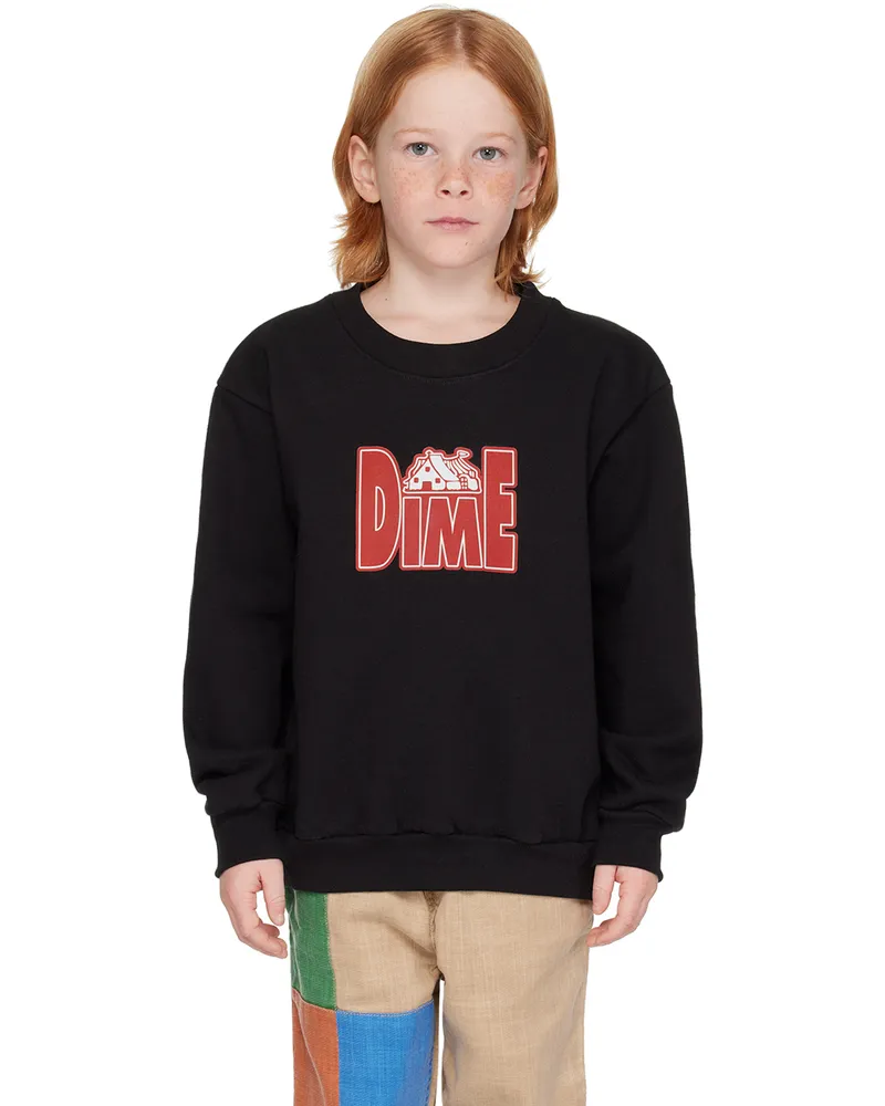 Dime Kids Black Club Sweatshirt Black