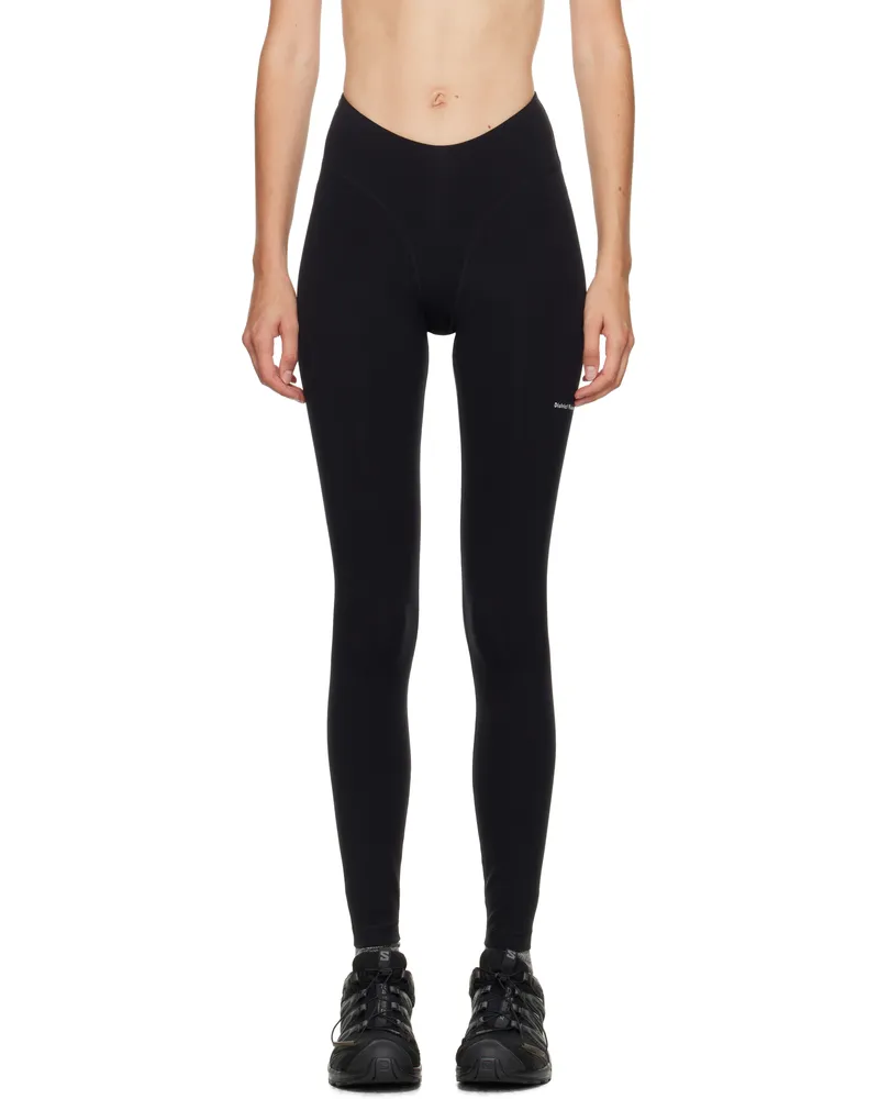 District Vision Black Studio Long Sport Leggings Black