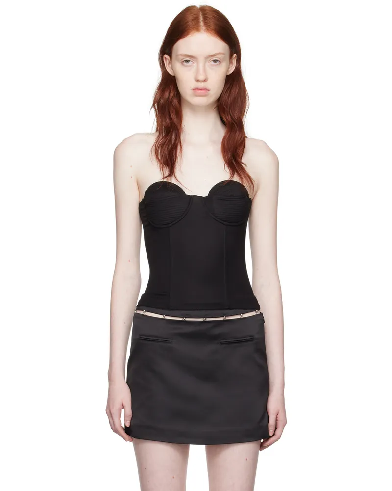Anna October Black Chris Corset Black