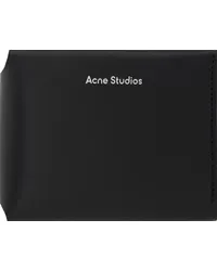 Acne Studios Black Folded Wallet Black