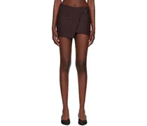 Brown Jade Miniskirt