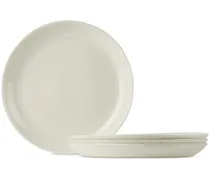 Off-White Salad Plate Set