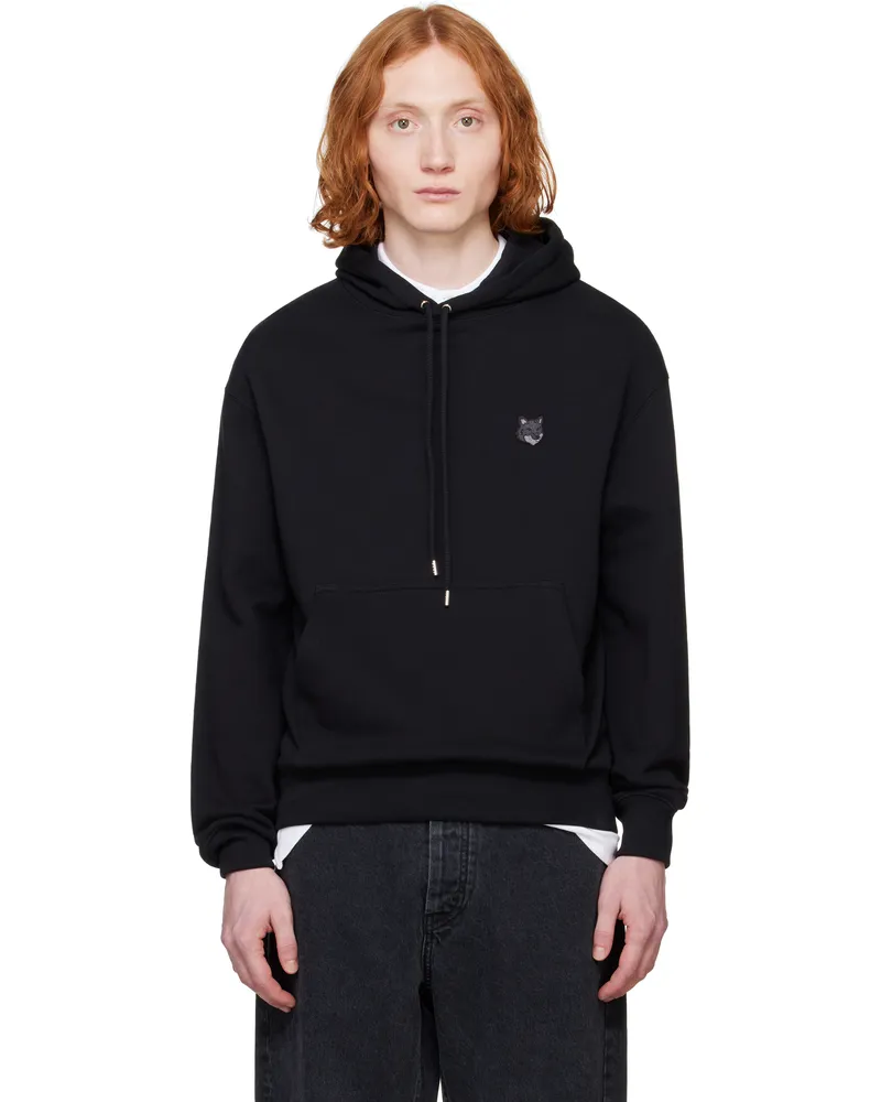 Kitsuné Black Bold Fox Head Patch Comfort Hoodie P199