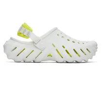 White & Yellow Echo Sandals