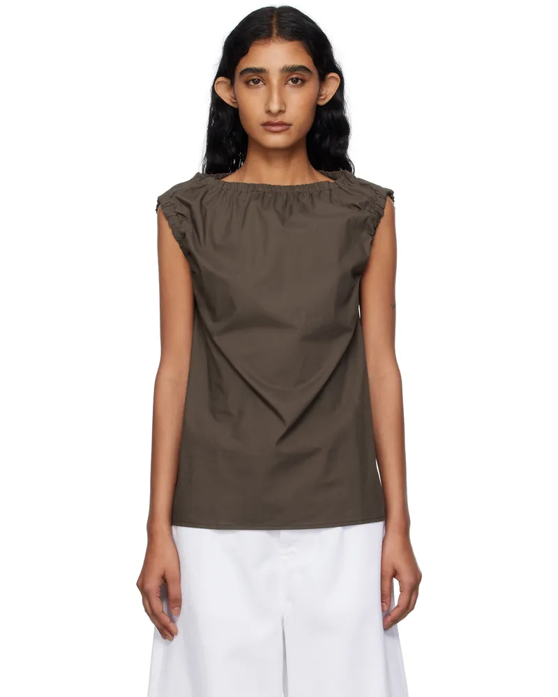Baserange Brown Mia Blouse Mara