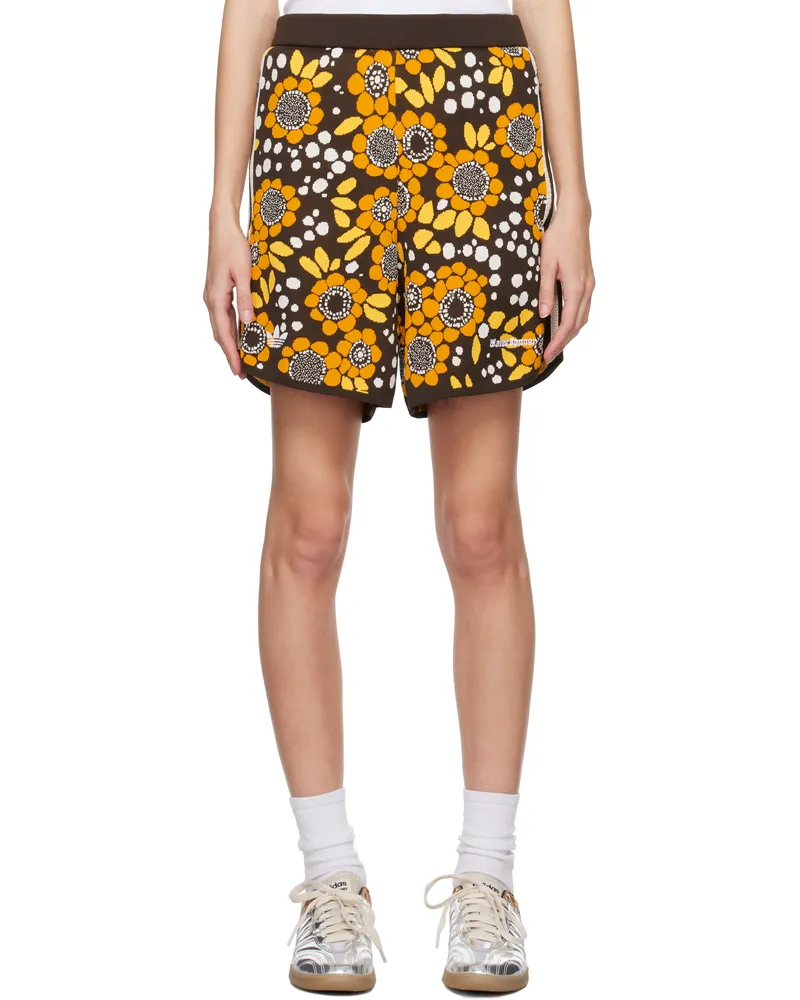Wales Bonner Multicolor adidas Originals Edition Knit Floral Shorts Multicolor