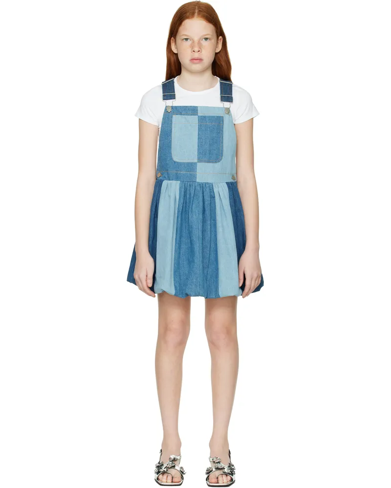 Sea Kids Blue Elle Denim Dress Blue