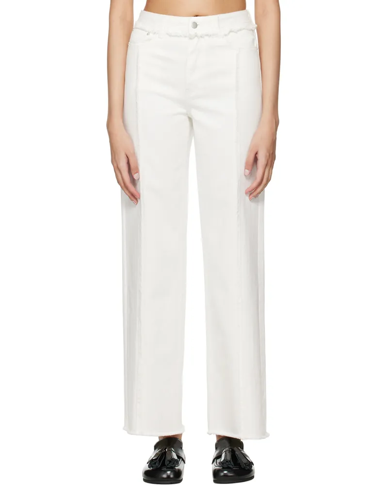 Holzweiler Off-White Dina Jeans White