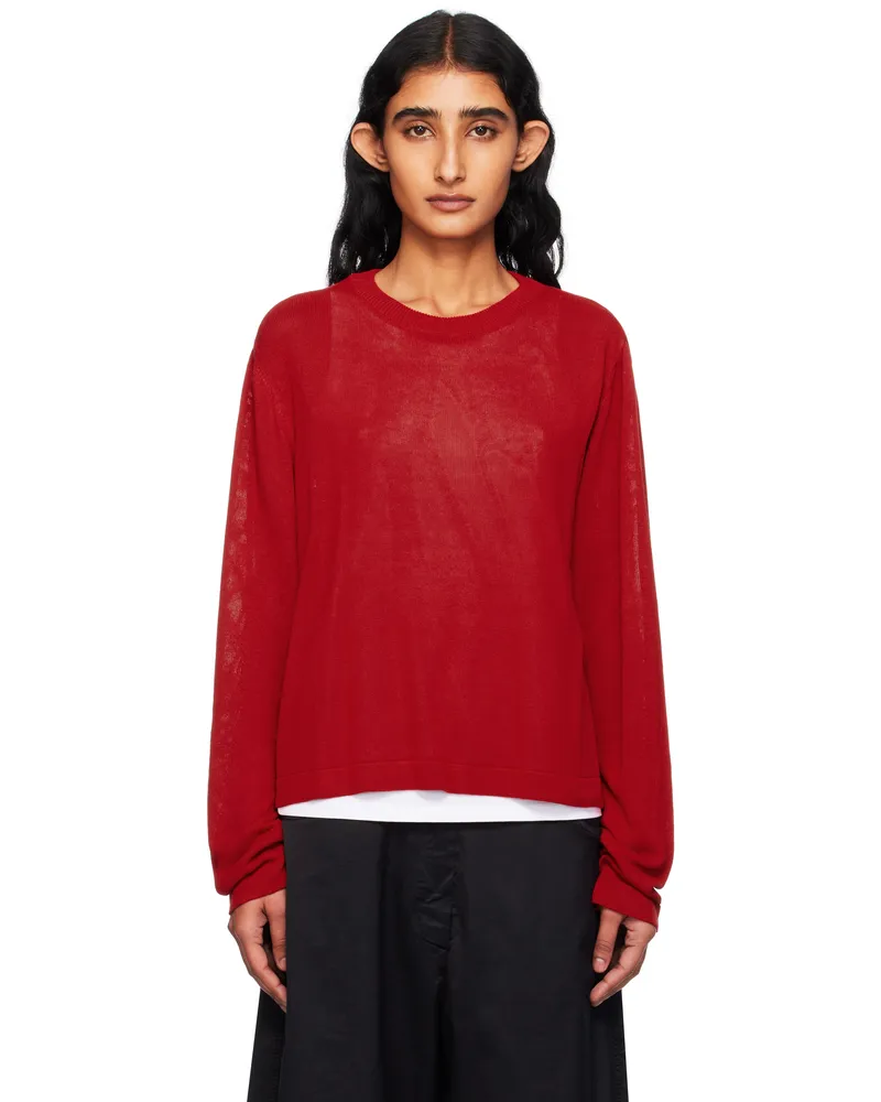 CORDERA Red Viscose T-shirt Red