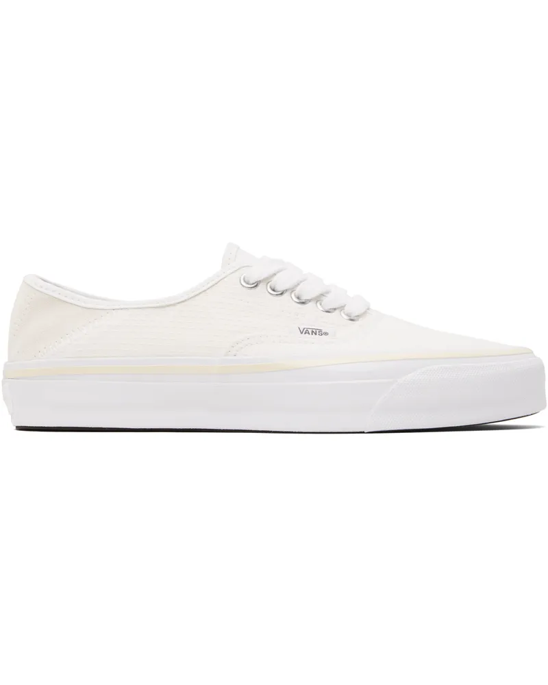 Vans White LX Authentic 44 Kickdown Sneakers Sashiko