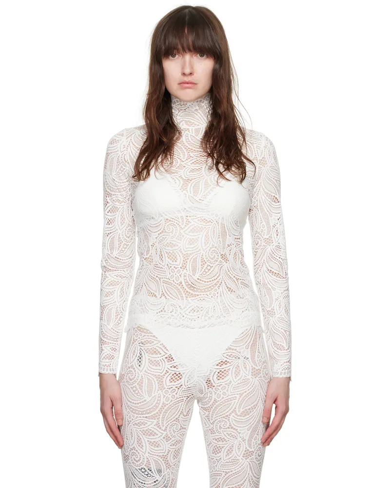 Beaufille White Rodin Blouse White