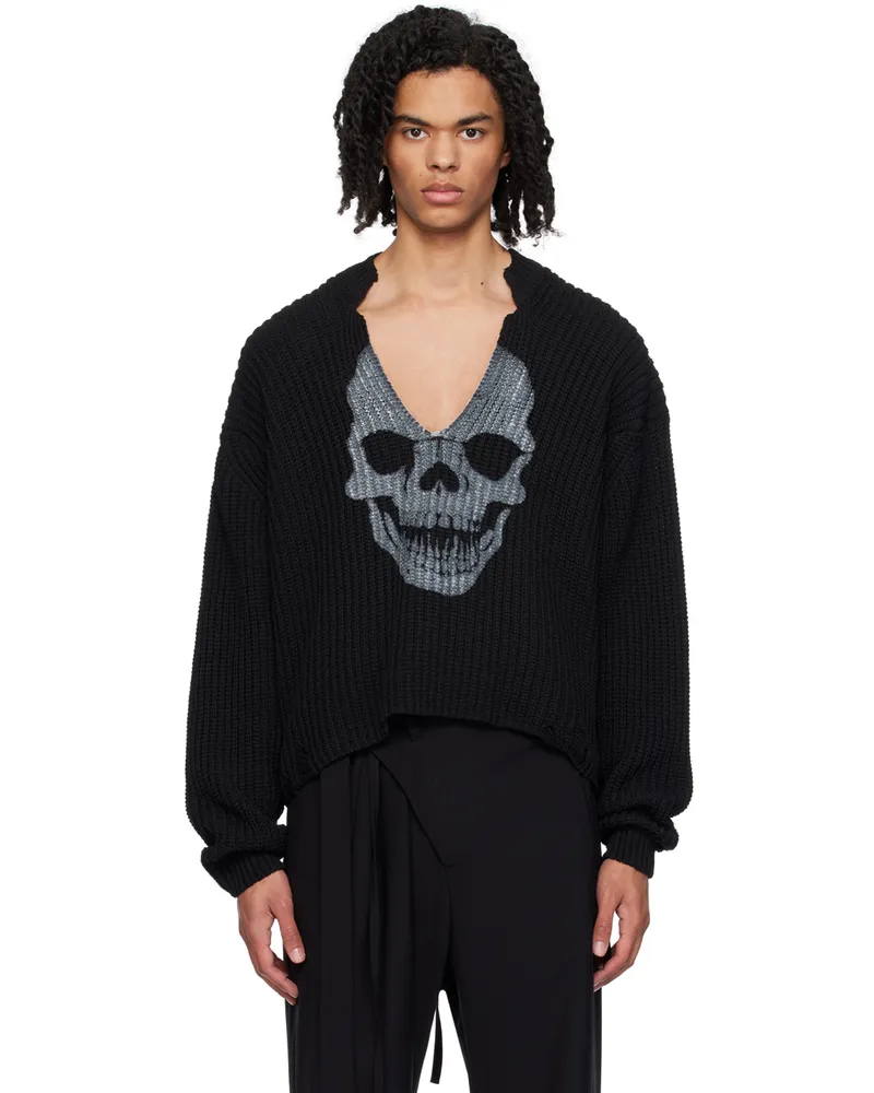 OTTOLINGER Black Skull Sweater Black