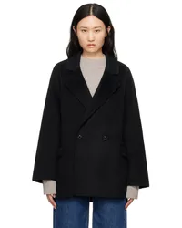 Loulou Studio Black Gary Coat Black