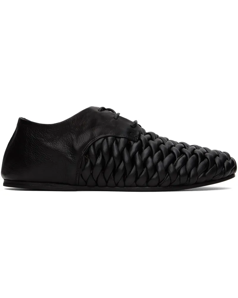 Marsèll Black Steccoblocco Derbys Nero