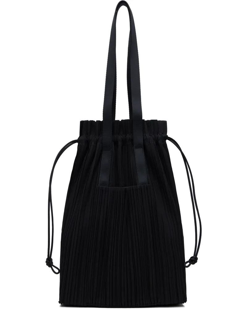 Issey Miyake Black Pleats Tote 15
