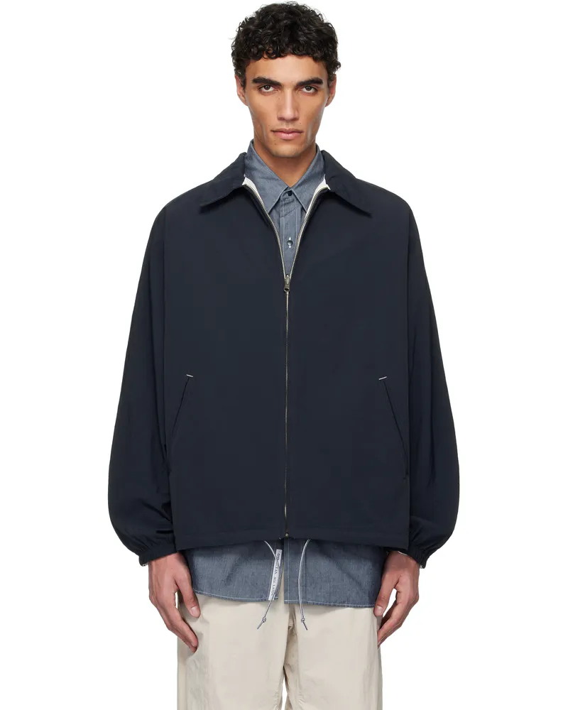 nanamica Black Coach Reversible Jacket Black