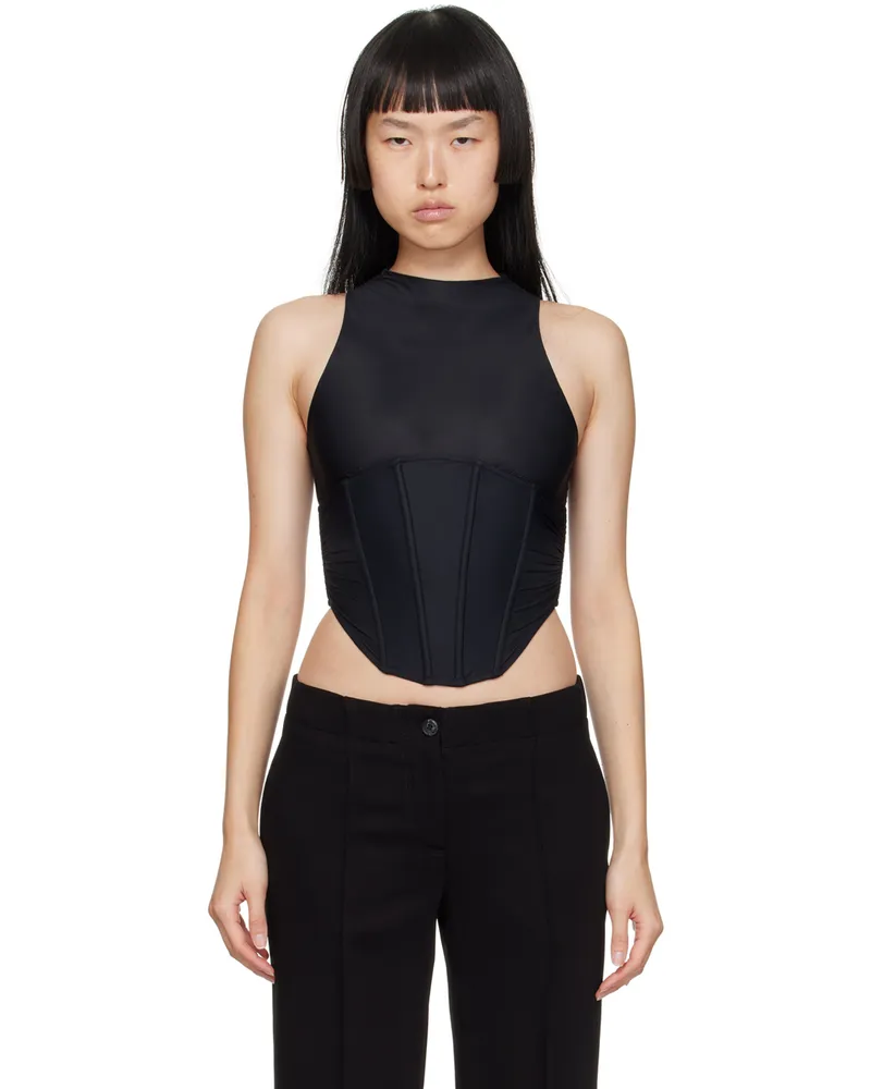 MISBHV Black Pandora Tank Top Black
