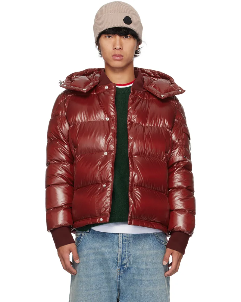 Moncler Red Maljasset Down Jacket 438