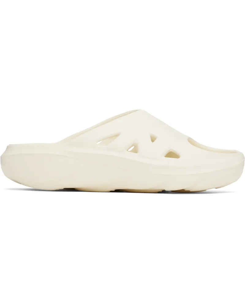 New Balance Off-White Fresh Foam RCVRY Slides Angora